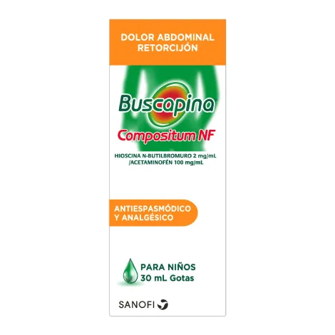 Buscapina® Compositum NF gotas. Imagen de producto