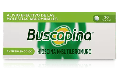 Empaque de Buscapina Grageas